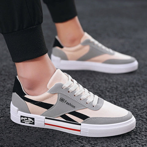 Four seasons canvas low-top sneakers Ooho