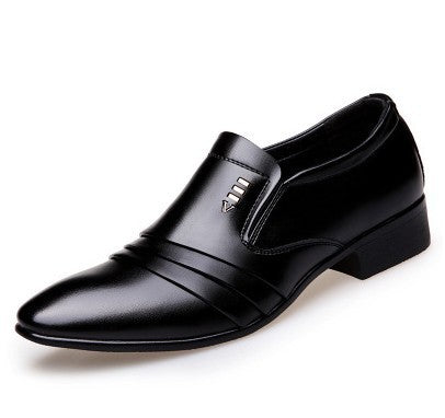 Leather Shoes Men Summer Breathable Men's Shoes Ooho