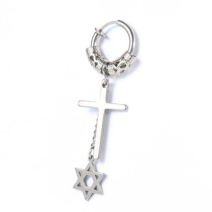 Trendy male earrings dark street earrings Ooho