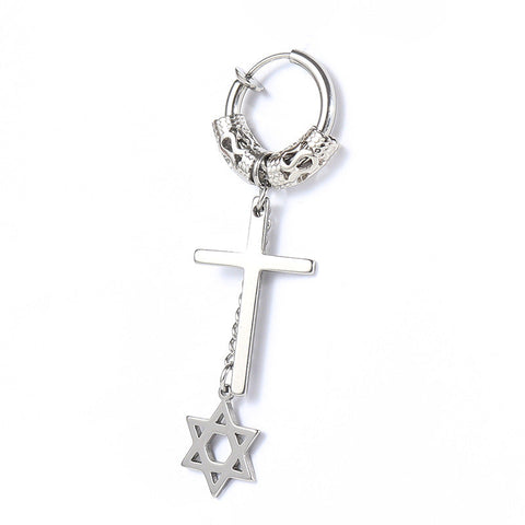 Trendy male earrings dark street earrings Ooho