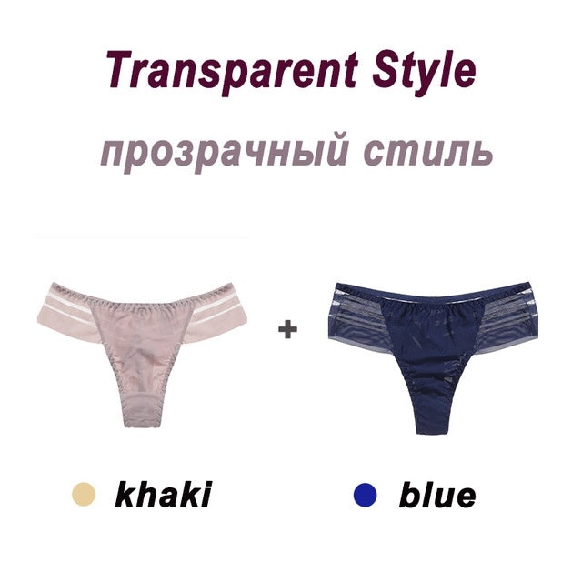 Underpants Seamless Thong Lady Ladies Lace Panties For Women Coffee Ooho