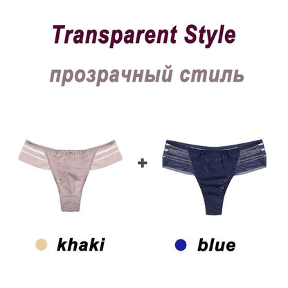Underpants Seamless Thong Lady Ladies Lace Panties For Women Coffee Ooho