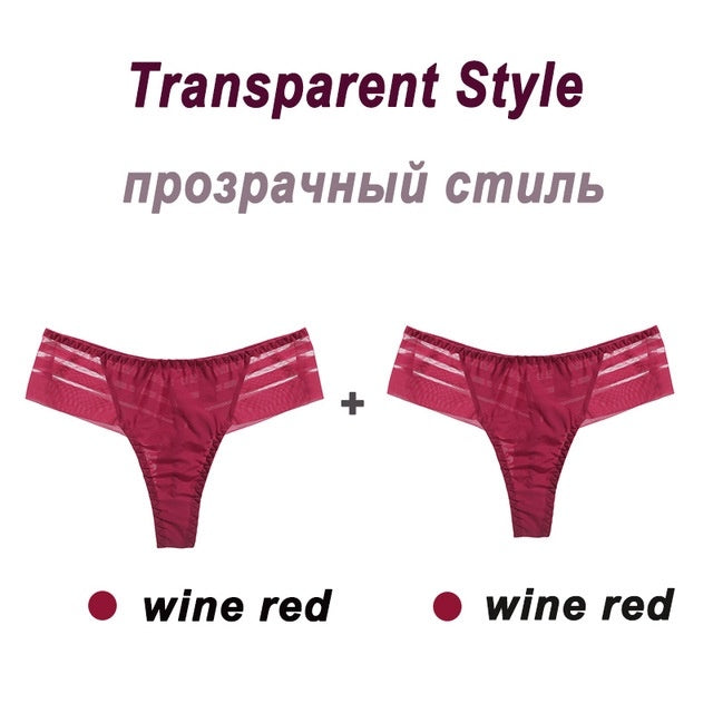 Underpants Seamless Thong Lady Ladies Lace Panties For Women Coffee Ooho