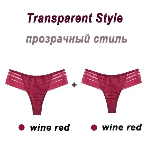 Underpants Seamless Thong Lady Ladies Lace Panties For Women Coffee Ooho