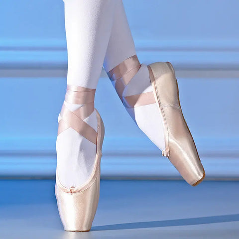 Lace-up Ballet Shoes Toe Female Dance Shoes Performance Shoes Ooho