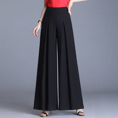 Women’s Loose Slim Culottes | Chiffon Wide-Leg Pants for Casual & Elegant Look Ooho
