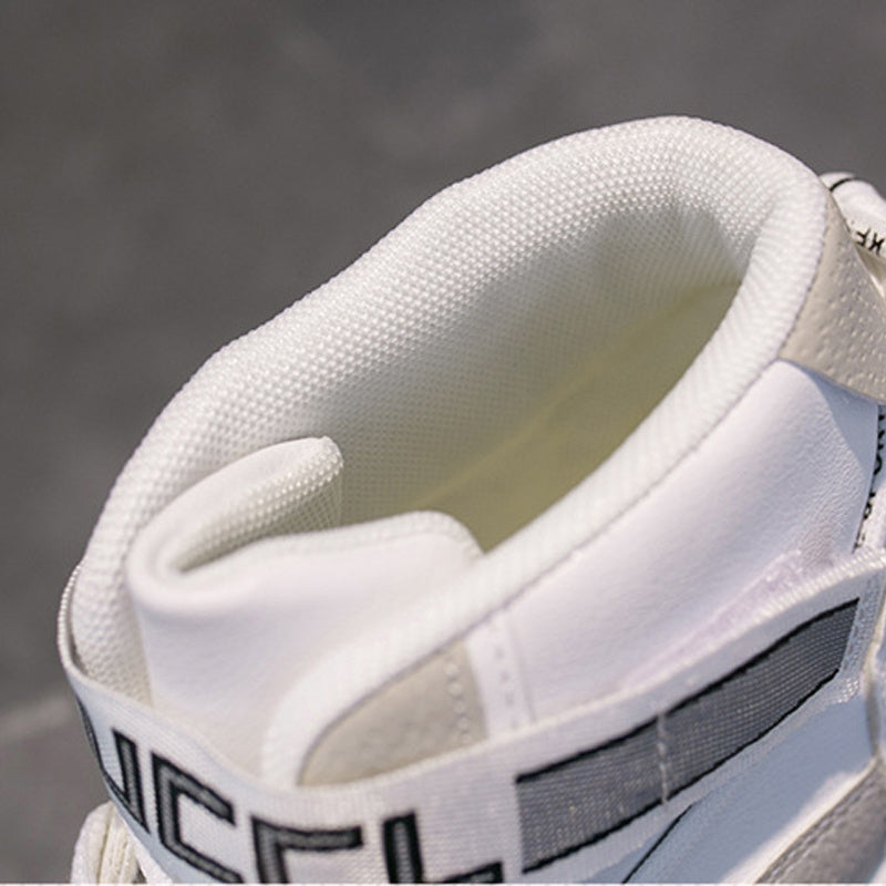 Fashion Ladies High Top Casual Sneakers Ooho