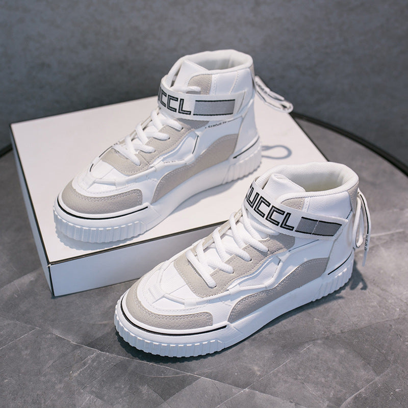 Fashion Ladies High Top Casual Sneakers Ooho