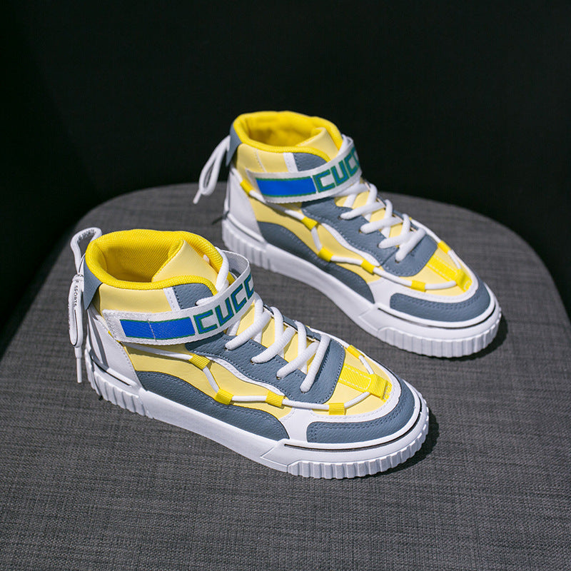 Fashion Ladies High Top Casual Sneakers Ooho