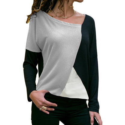 Atumn Casual Long Sleeve T Shirt Women T Shirts Ooho