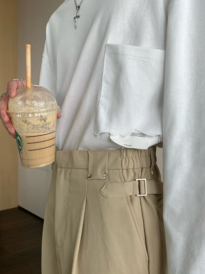 Suit Trousers Men's Formal Wear Casual Trousers Men's Straight Trousers Men's Solid Color Trousers Men Ooho
