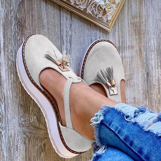 Tassel Flats Shoes Women Spring Summer Sandals Ooho
