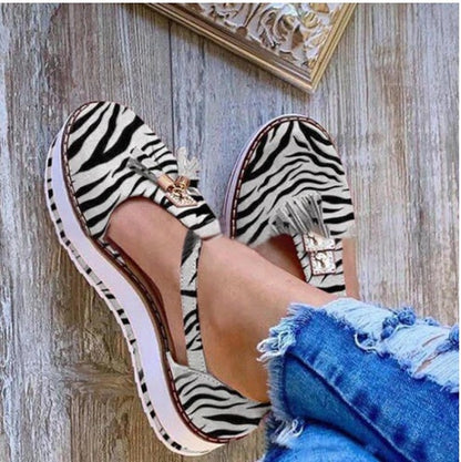 Tassel Flats Shoes Women Spring Summer Sandals Ooho