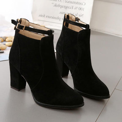 High-heeled Martin Boots For Women Ooho