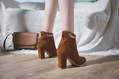High-heeled Martin Boots For Women Ooho