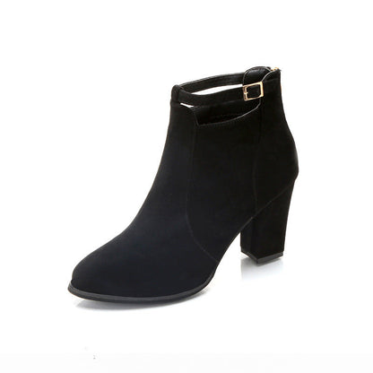 High-heeled Martin Boots For Women Ooho