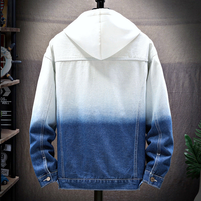 Men's Denim Jacket Loose Jacket Student Clothes Men Ooho