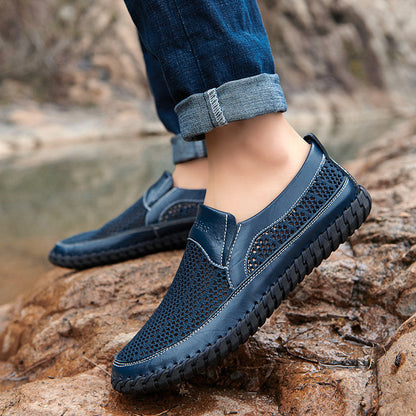 Casual Shoes Cover Foot Peas Shoes Trendy Mesh Shoes Ooho