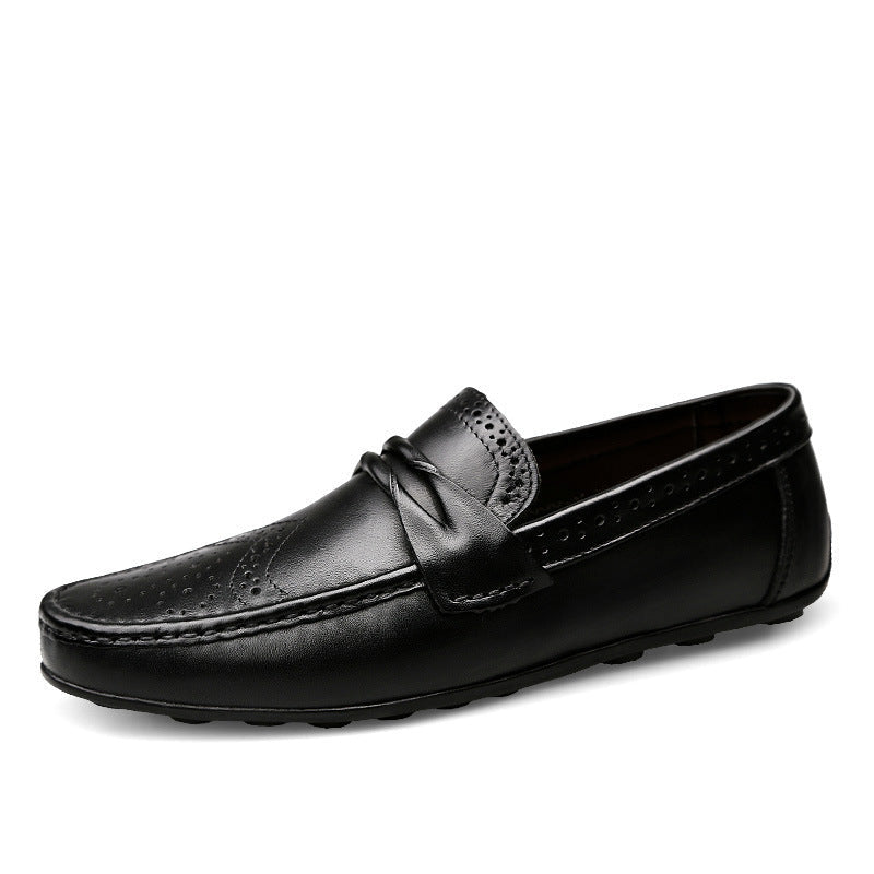 Genuine Leather Casual Men Loafers Ooho