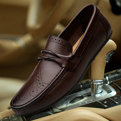 Genuine Leather Casual Men Loafers Ooho