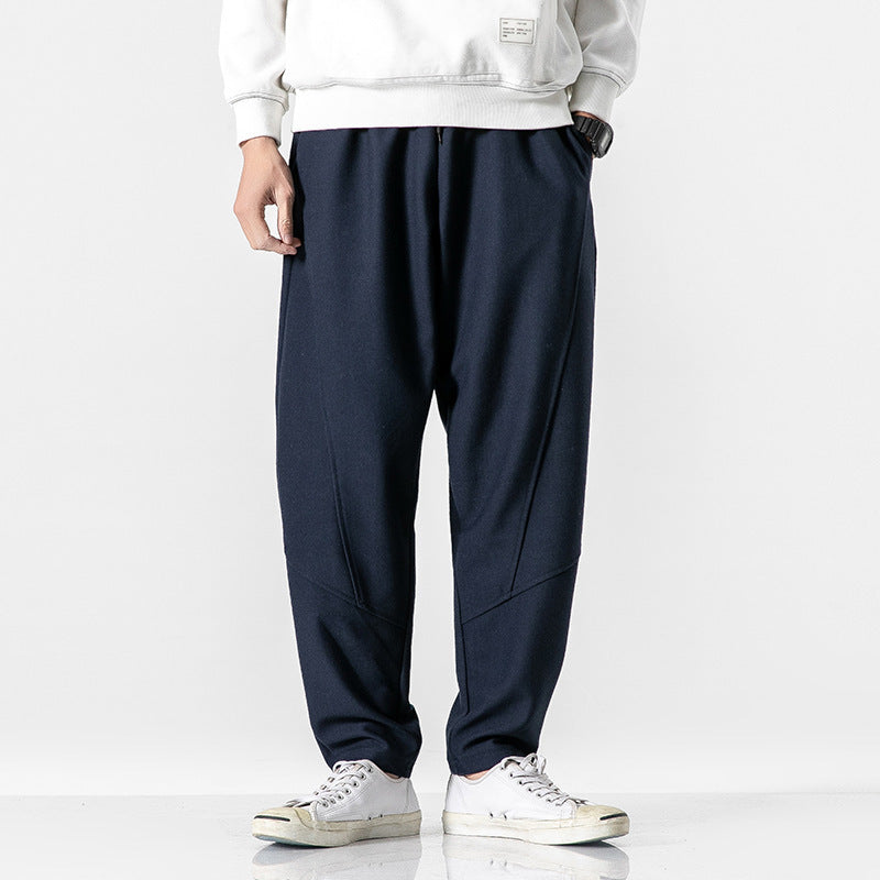 Harem Pants Slim Fit Feet Pants Casual Pants Men Ooho