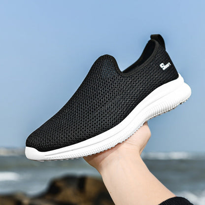 Mesh Shoes Men'S Shoes Large Size Breathable Mesh Shoes Casual Shoes Sneakers Couple Shoes Ooho