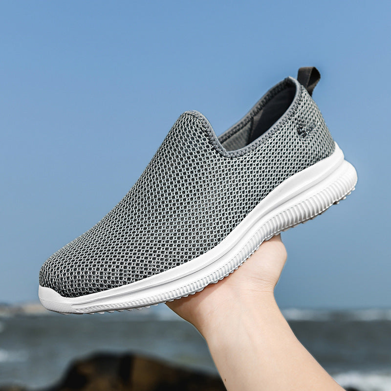 Mesh Shoes Men'S Shoes Large Size Breathable Mesh Shoes Casual Shoes Sneakers Couple Shoes Ooho