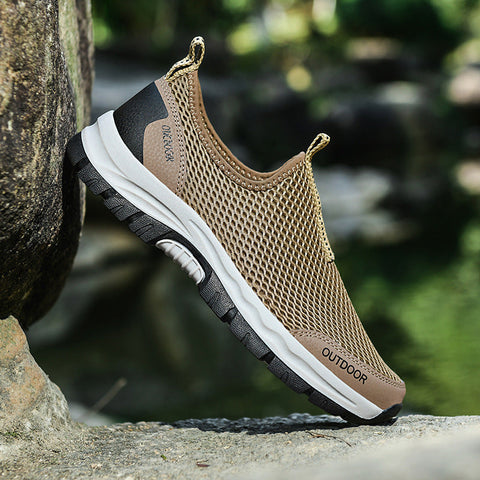 Breathable Hollow Fashion Slip-on Lazy Shoes Ooho