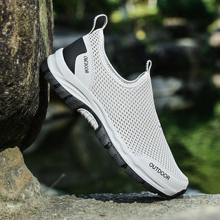 Breathable Hollow Fashion Slip-on Lazy Shoes Ooho