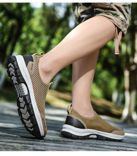 Breathable Hollow Fashion Slip-on Lazy Shoes Ooho