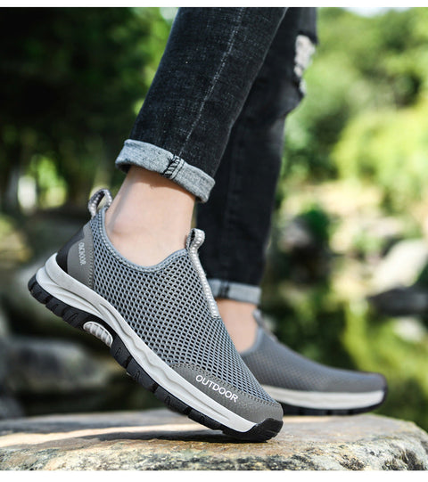Breathable Hollow Fashion Slip-on Lazy Shoes Ooho