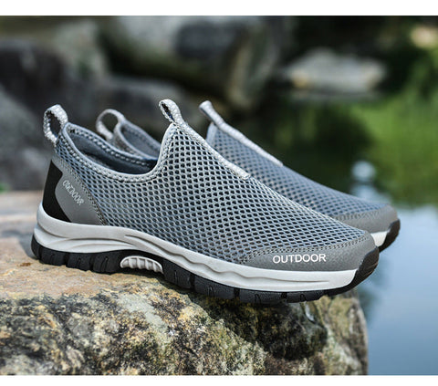 Breathable Hollow Fashion Slip-on Lazy Shoes Ooho