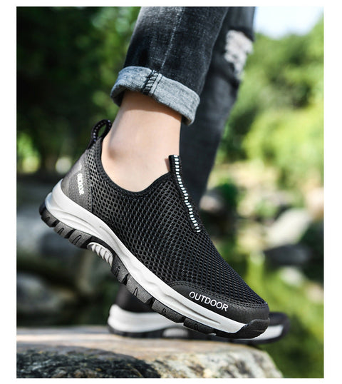 Breathable Hollow Fashion Slip-on Lazy Shoes Ooho