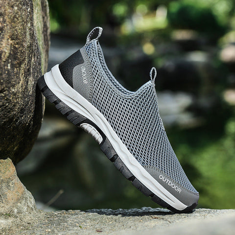 Breathable Hollow Fashion Slip-on Lazy Shoes Ooho