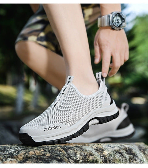 Breathable Hollow Fashion Slip-on Lazy Shoes Ooho