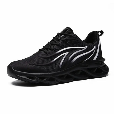 Sneakers Men'S Running Shoes Blade Male Breathable Mesh Fly Woven Sports Men'S Shoes Ooho 