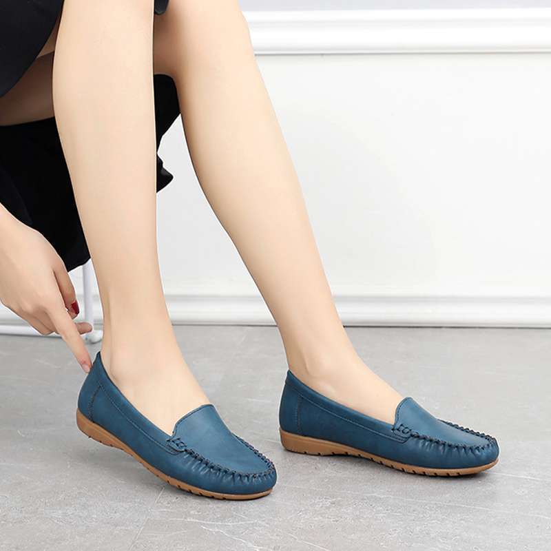 New Old Flat Mother Lazy Shoes Ooho