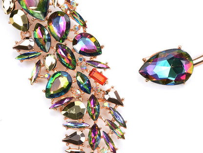 Colorful Rhinestones Chokers Necklaces Fashion Trend Crystals Necklaces Fine Jewelry Accessories for Women Ooho