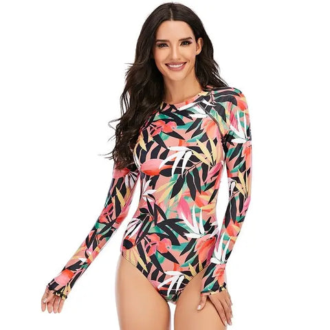 Padded For Monokini Women One Piece Swimsuit Print Bather Ooho