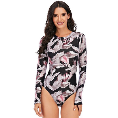 Padded For Monokini Women One Piece Swimsuit Print Bather Ooho