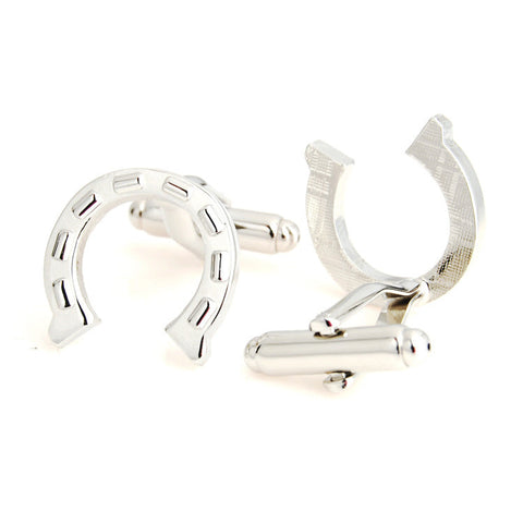 Black Oval Marking Cufflinks Metallic Enamel Cufflinks Men'S Shirt Cufflinks Ooho
