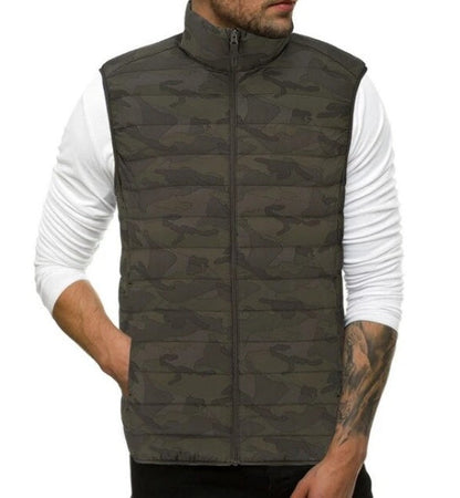 Men's Casual Fashion Simple Loose Cotton Vest Vest Men Ooho