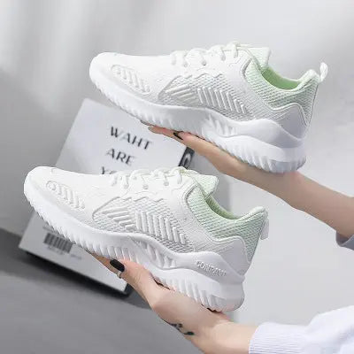 Summer Sports Running Shoes New Breathable Net Shoes Women Ooho