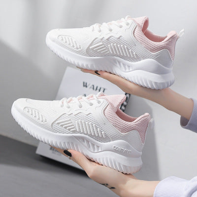 Summer Sports Running Shoes New Breathable Net Shoes Women Ooho