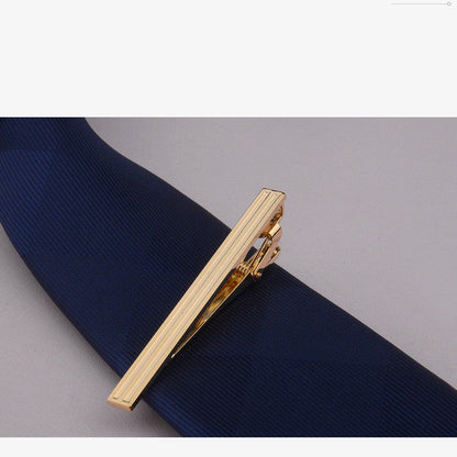 Metal Gold Tie Clip Business Dress Bridegroom Wedding Collar Clip Ooho