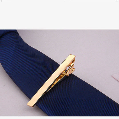 Metal Gold Tie Clip Business Dress Bridegroom Wedding Collar Clip Ooho