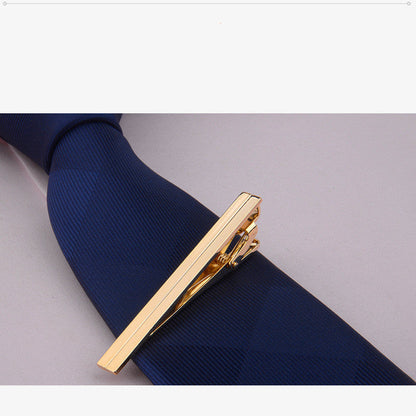 Metal Gold Tie Clip Business Dress Bridegroom Wedding Collar Clip Ooho