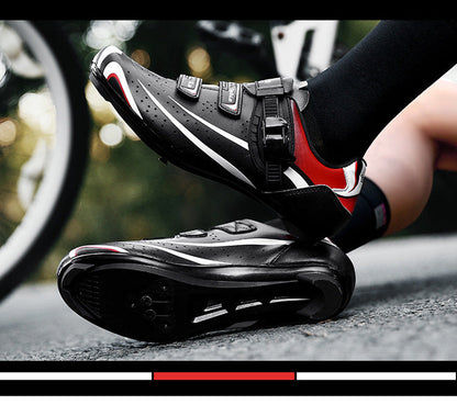 Outdoor Non-lock Cycling Shoes, Rubber Sole Men And Women Couple All-terrain Cycling Shoes Ooho