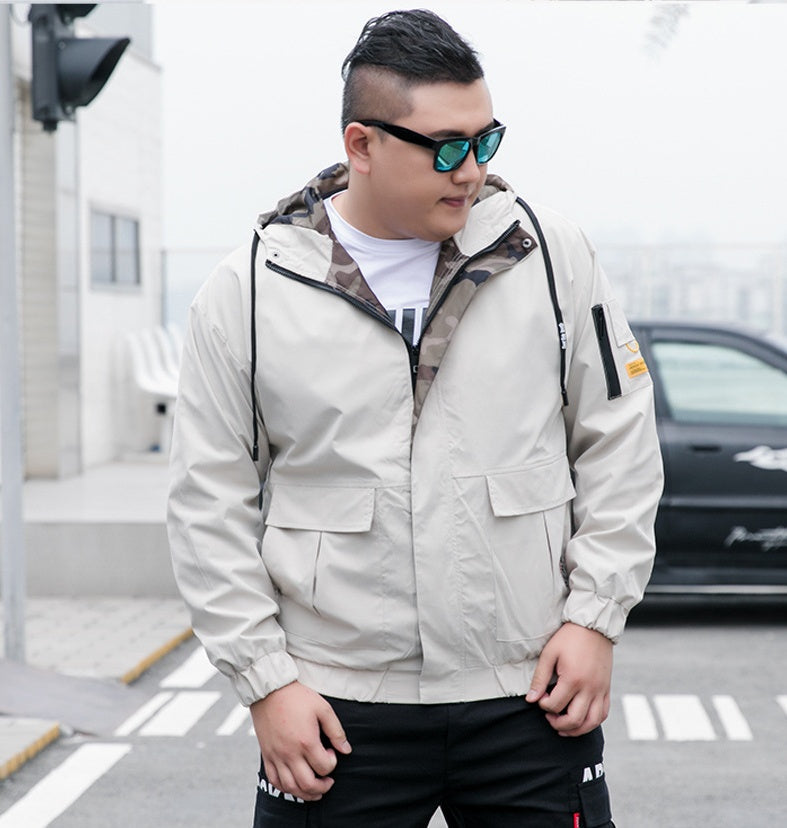 Bomber Jacket Men Clothing Fashion Parka Ooho