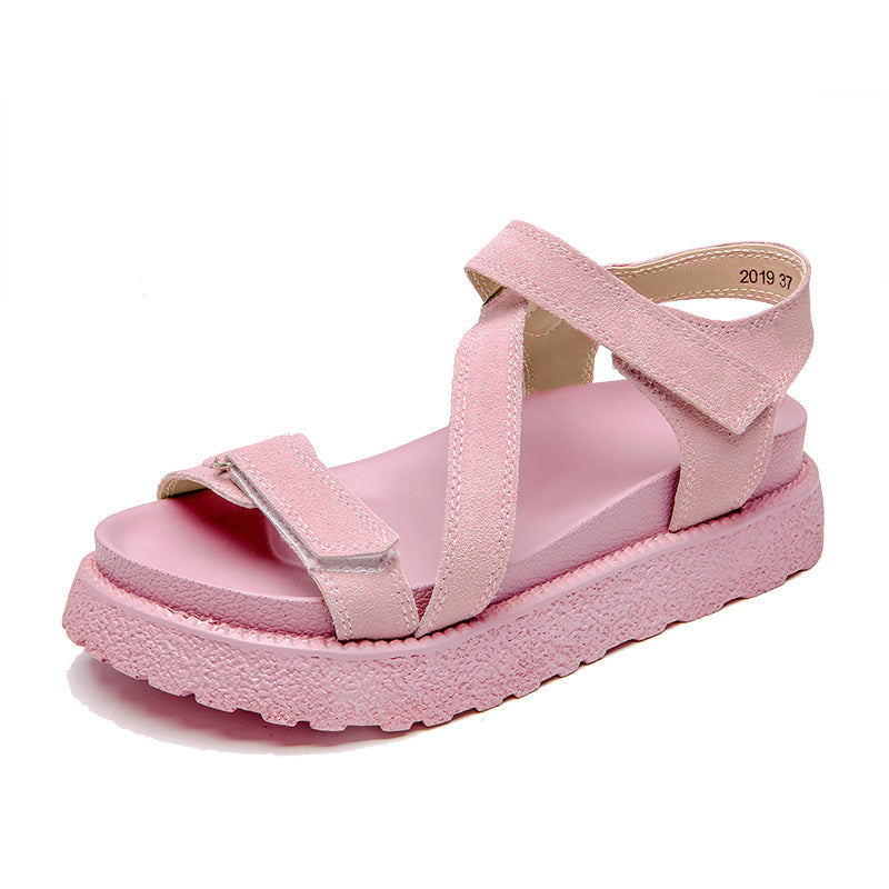 Women's sandals beach sandals platform Ooho